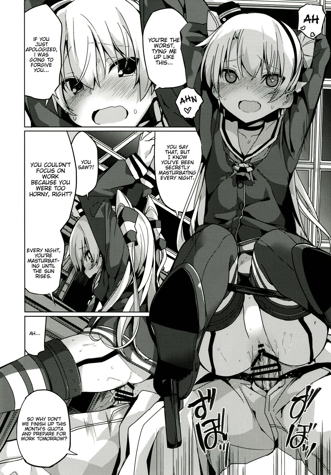 BDSM Series — Amatsukaze Obediently Takes Hardcore Anal and Creampie Fucking [C90] [Illumination. (Ogadenmon)] [Kantai Collection]