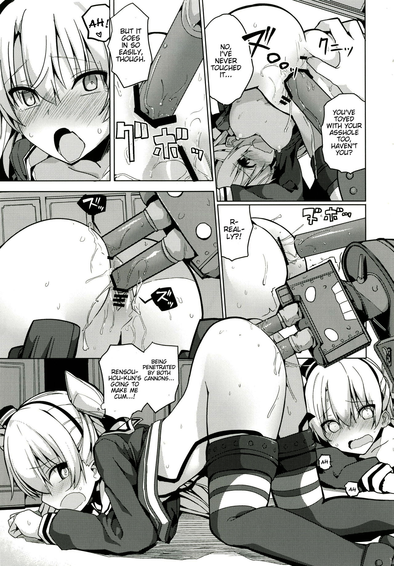 BDSM Series — Amatsukaze Obediently Takes Hardcore Anal and Creampie Fucking [C90] [Illumination. (Ogadenmon)] [Kantai Collection]