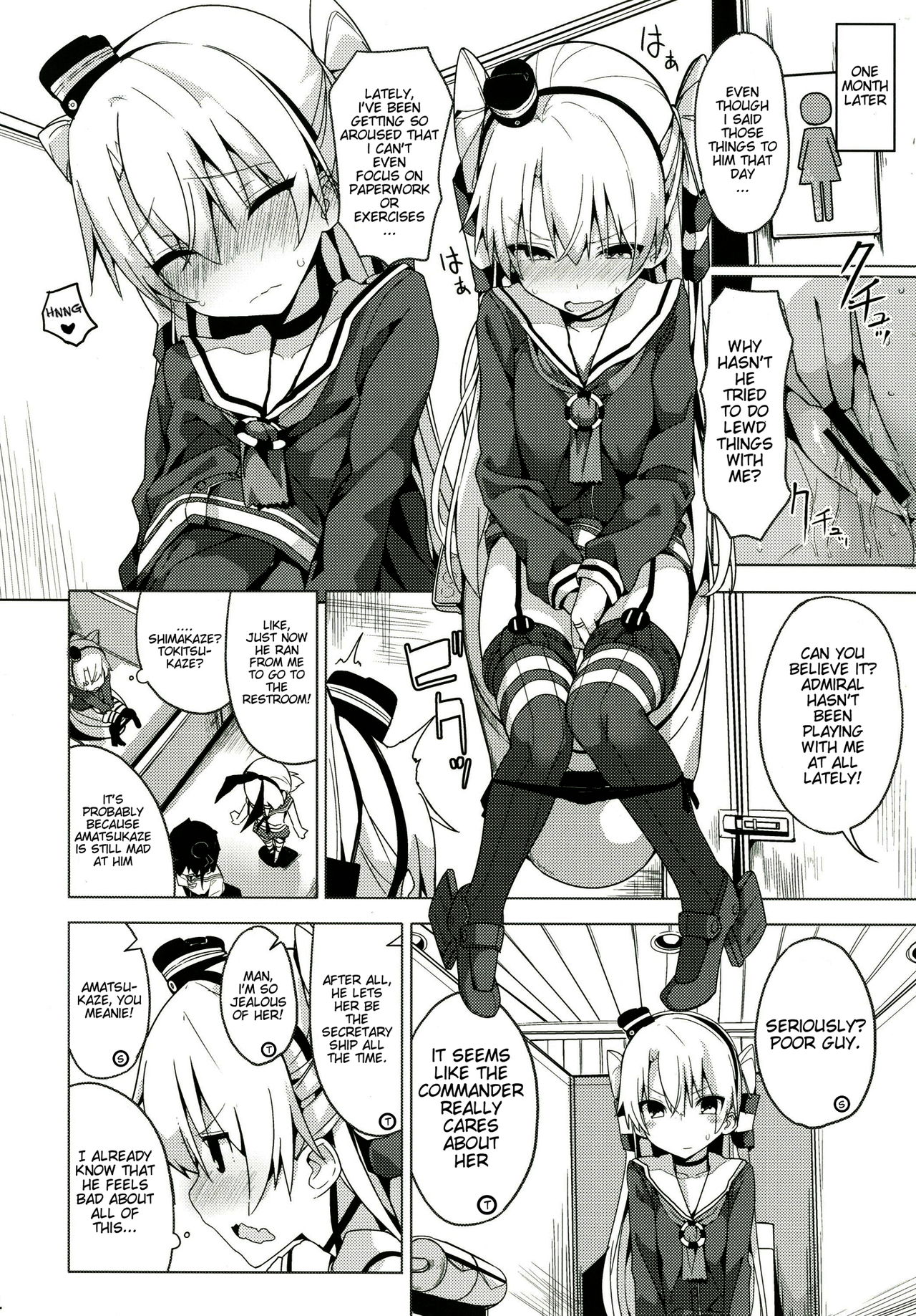 BDSM Series — Amatsukaze Obediently Takes Hardcore Anal and Creampie Fucking [C90] [Illumination. (Ogadenmon)] [Kantai Collection]