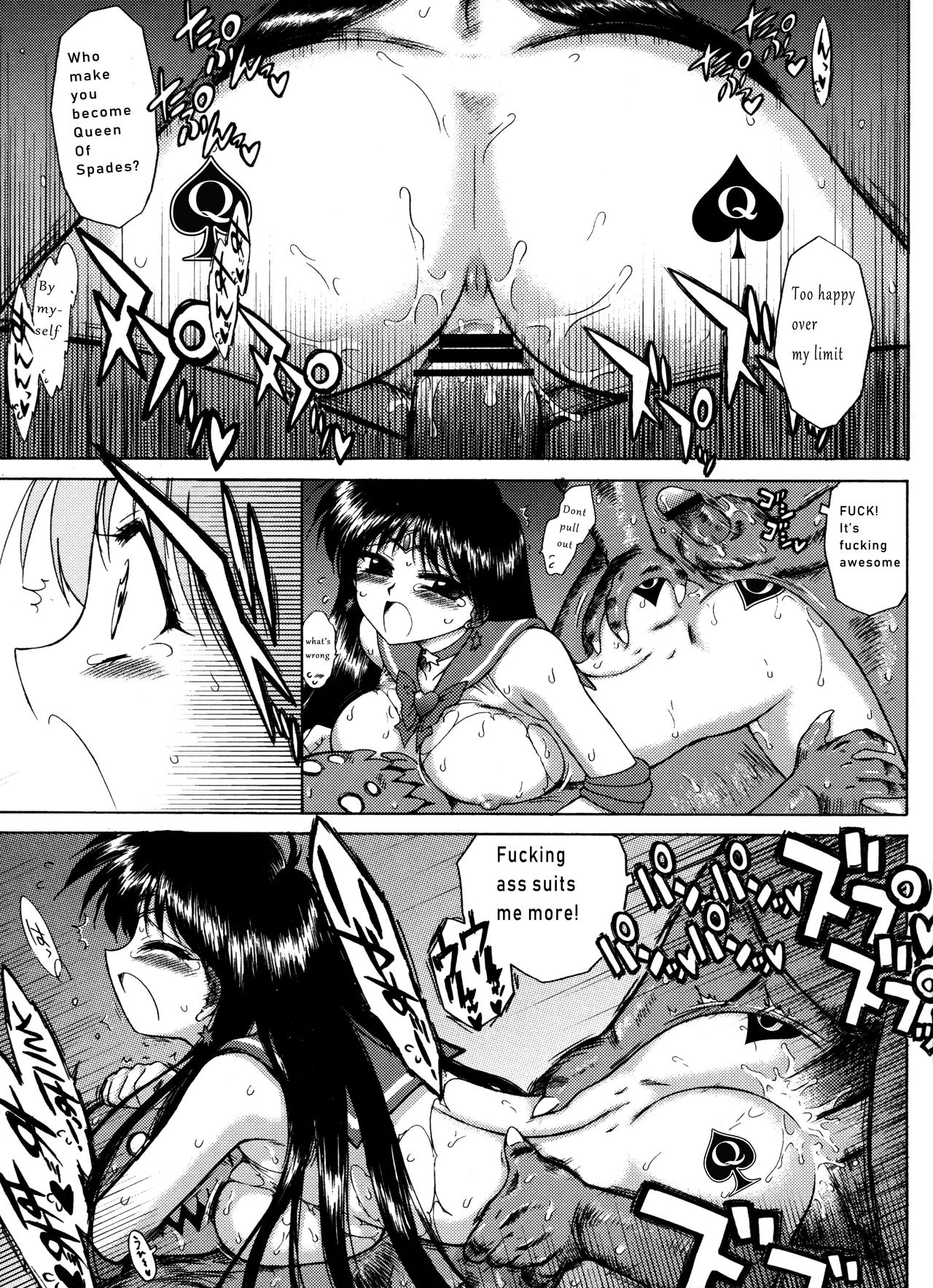 BDSM Series — Black Queen Spade Fanmade English Fuckfest