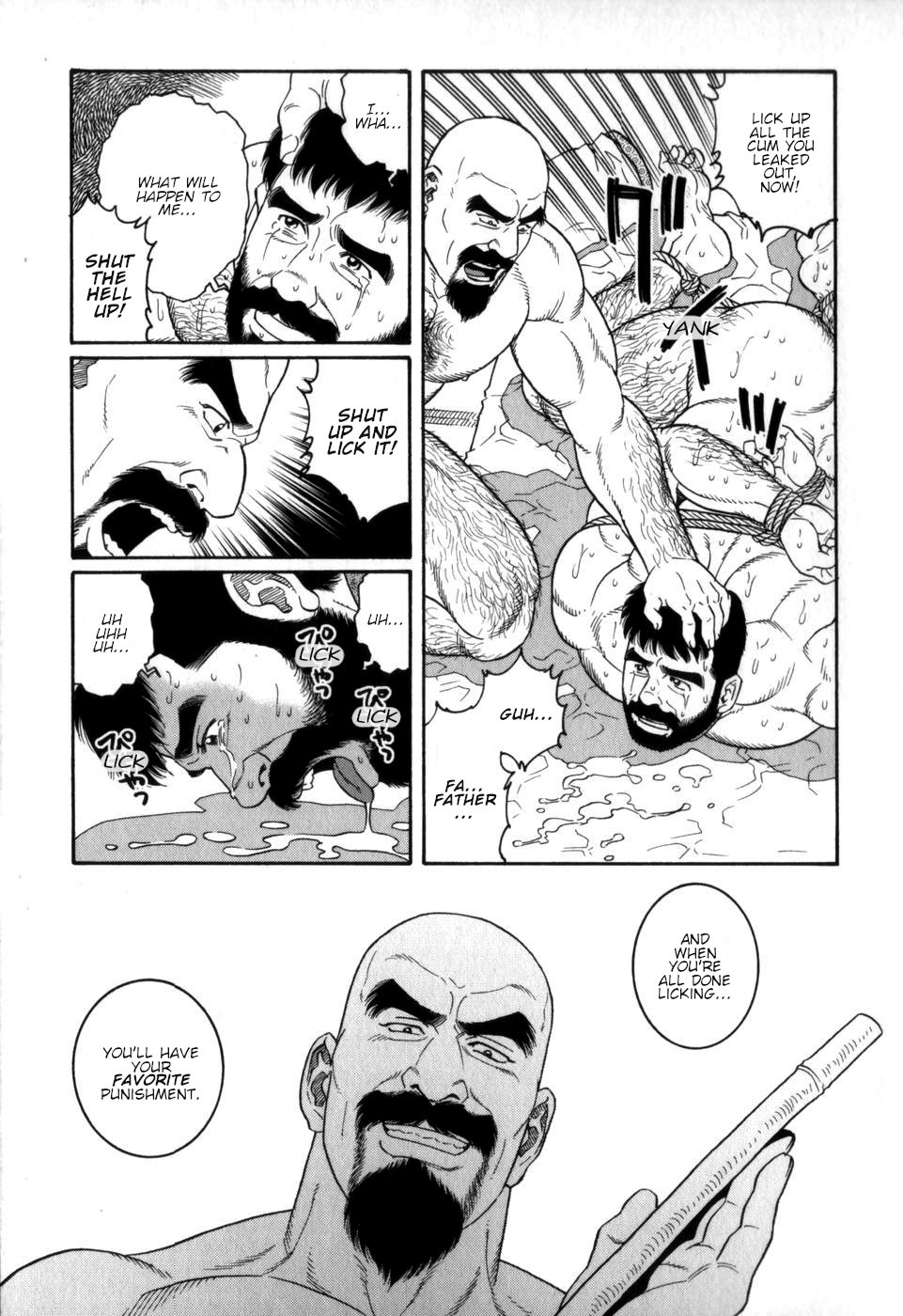 BDSM Series —  Brutal Fucking in the House of Savages  [Tagame Gengoroh] Gedou no Ie Chuukan | House of Brutes Vol. 2 Ch. 3 [English] {tukkeebum}