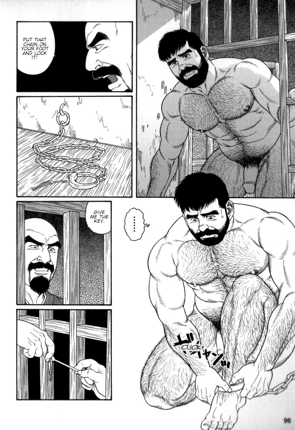 BDSM Series —  Brutal Fucking in the House of Savages  [Tagame Gengoroh] Gedou no Ie Chuukan | House of Brutes Vol. 2 Ch. 3 [English] {tukkeebum}
