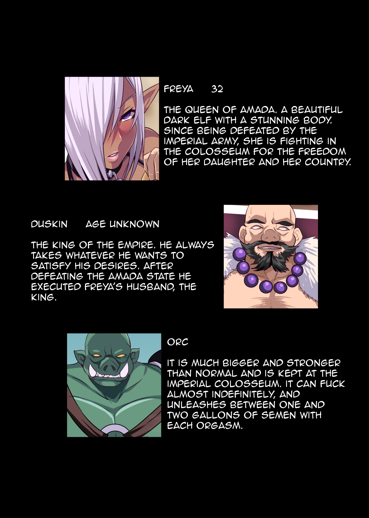 BDSM Series — Dark Elf Queen Freya  Colosseum of Humiliation Public Gangbang Rough Anal Fucking