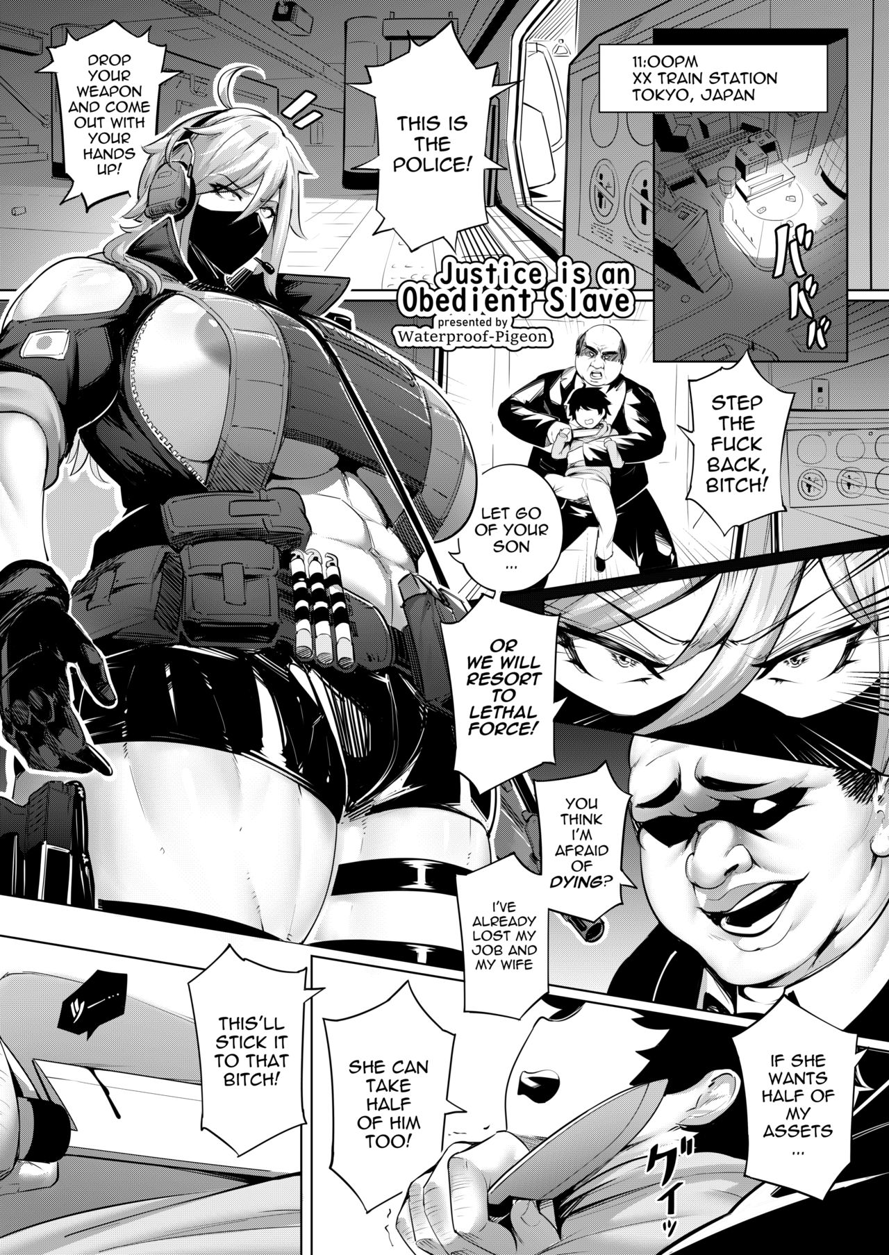 BDSM Series — Justice is an Obedient Slave  [Waterproof-Pigeon]