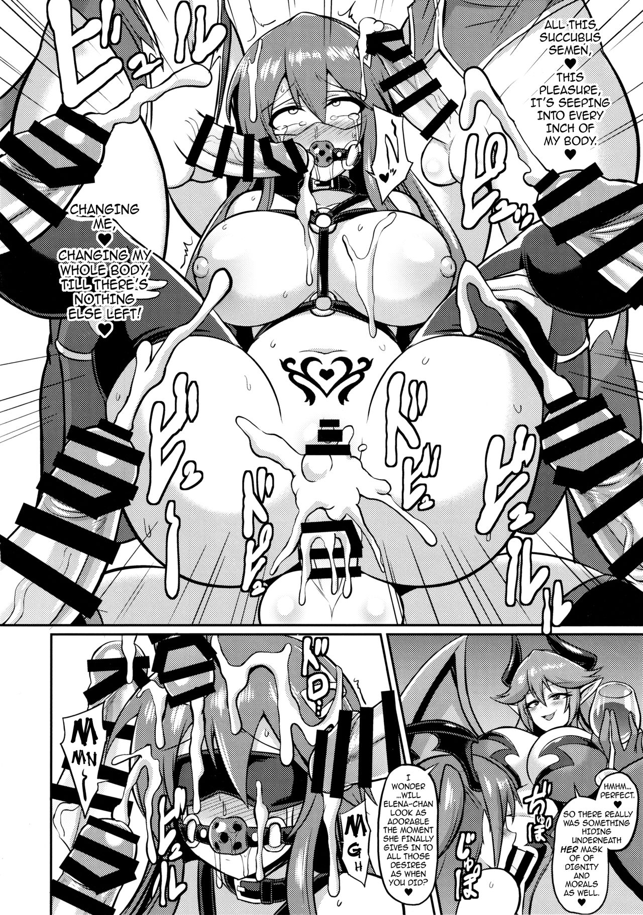 BDSM Series —  Lesbian Succubus Lust Crest Training 2  [C97] [Ikameshi Shokudou (Ikameshi)]