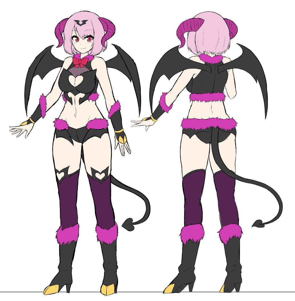 BDSM Series —  Lesbian Succubus Lust Crest Training 2  [C97] [Ikameshi Shokudou (Ikameshi)]
