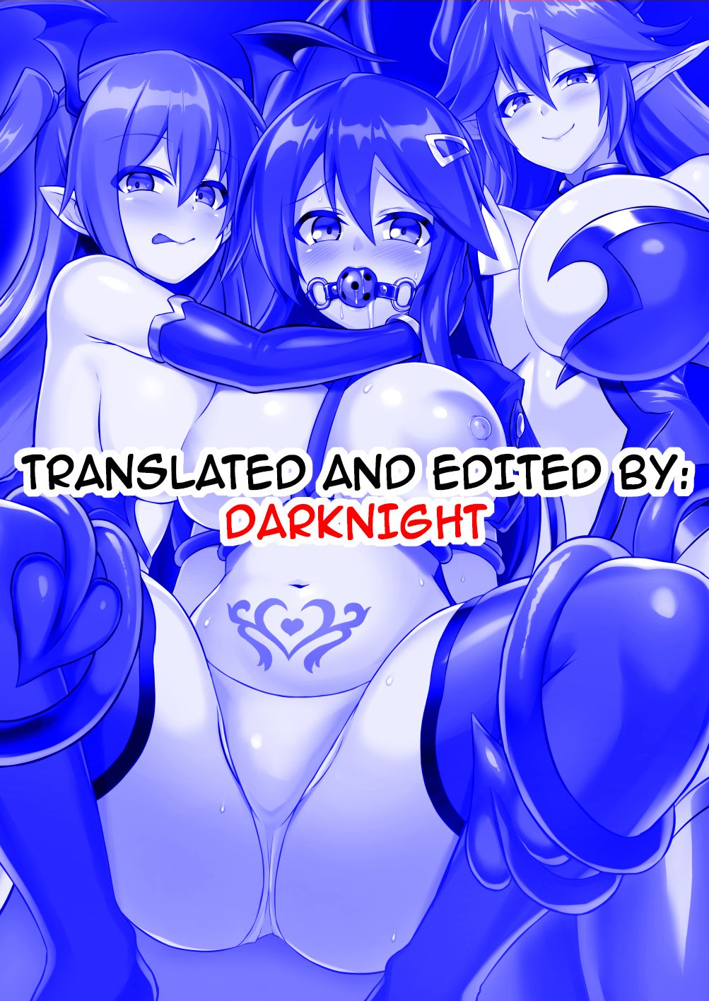 BDSM Series —  Lesbian Succubus Lust Crest Training 2  [C97] [Ikameshi Shokudou (Ikameshi)]