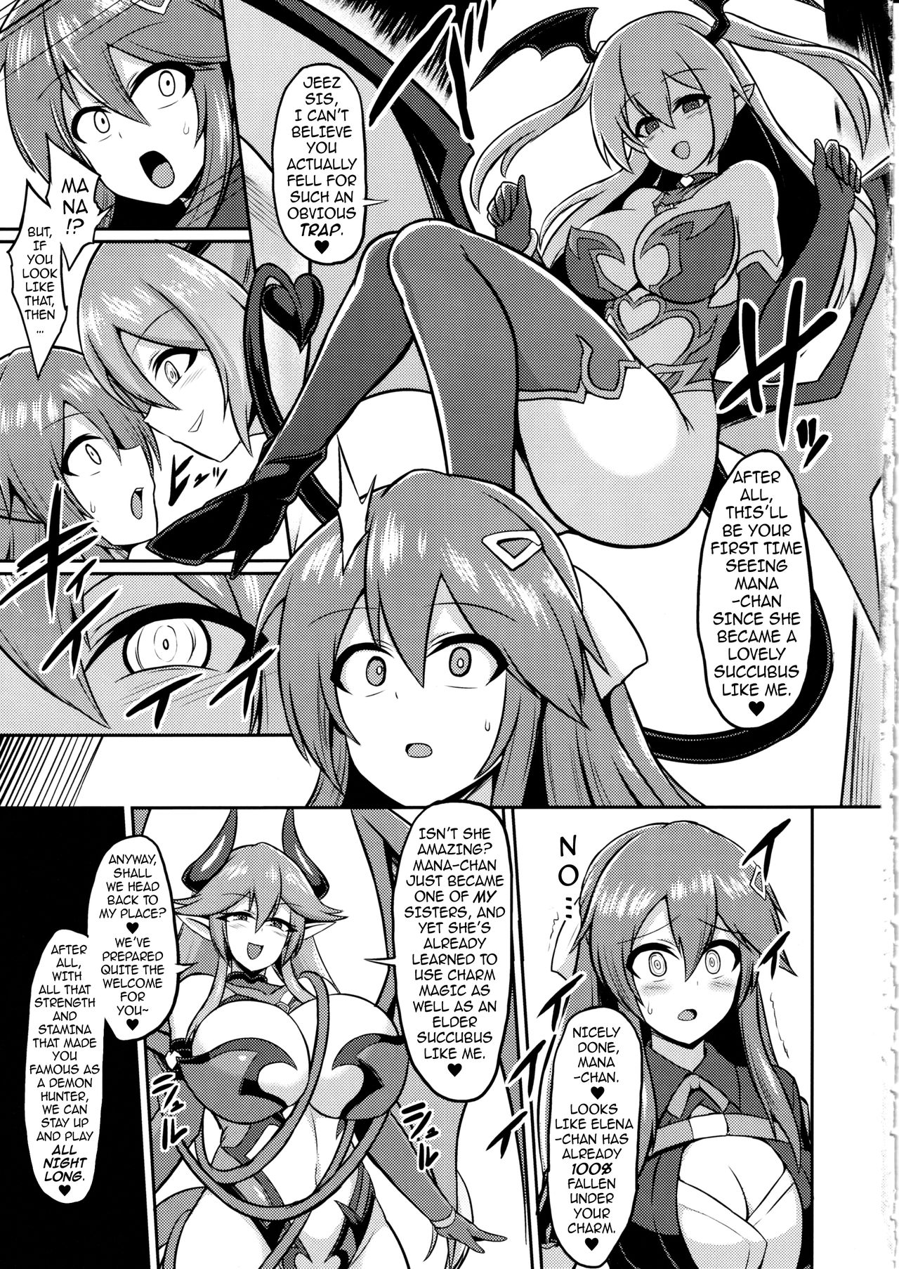 BDSM Series —  Lesbian Succubus Lust Crest Training 2  [C97] [Ikameshi Shokudou (Ikameshi)]