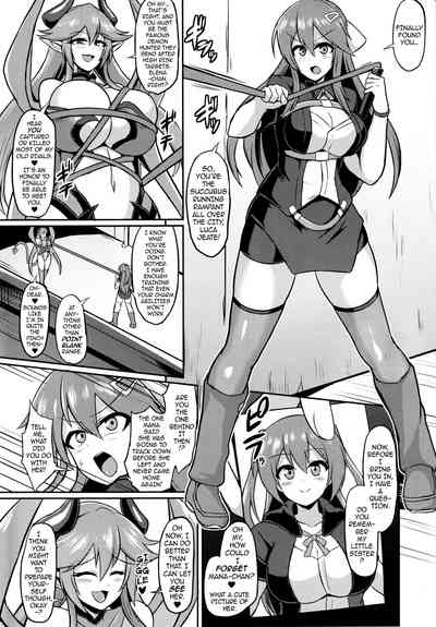 BDSM Series —  Lesbian Succubus Lust Crest Training 2  [C97] [Ikameshi Shokudou (Ikameshi)]