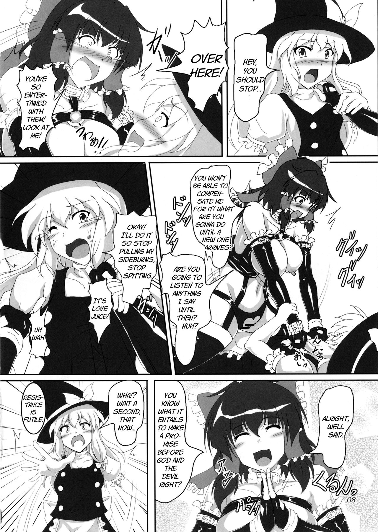 BDSM Series — My Bondage Life with Marisa!? [Hikari no Tomoshibi (Kousoku)]