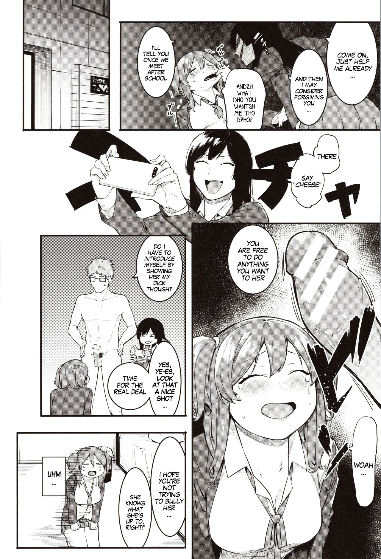 BDSM Series — Punishment and Hardcore Discipline for Mizuha! Ch. 1-6 [Menea The Dog]