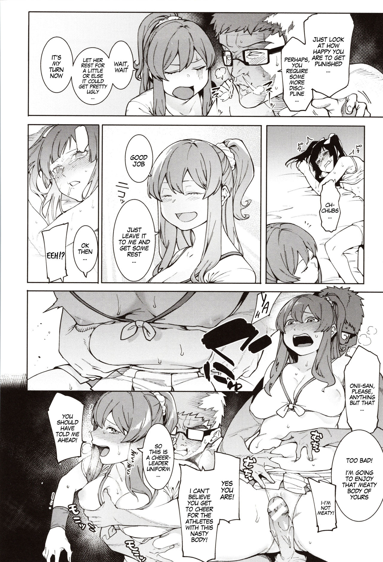 BDSM Series — Punishment and Hardcore Discipline for Mizuha! Ch. 1-6 [Menea The Dog]