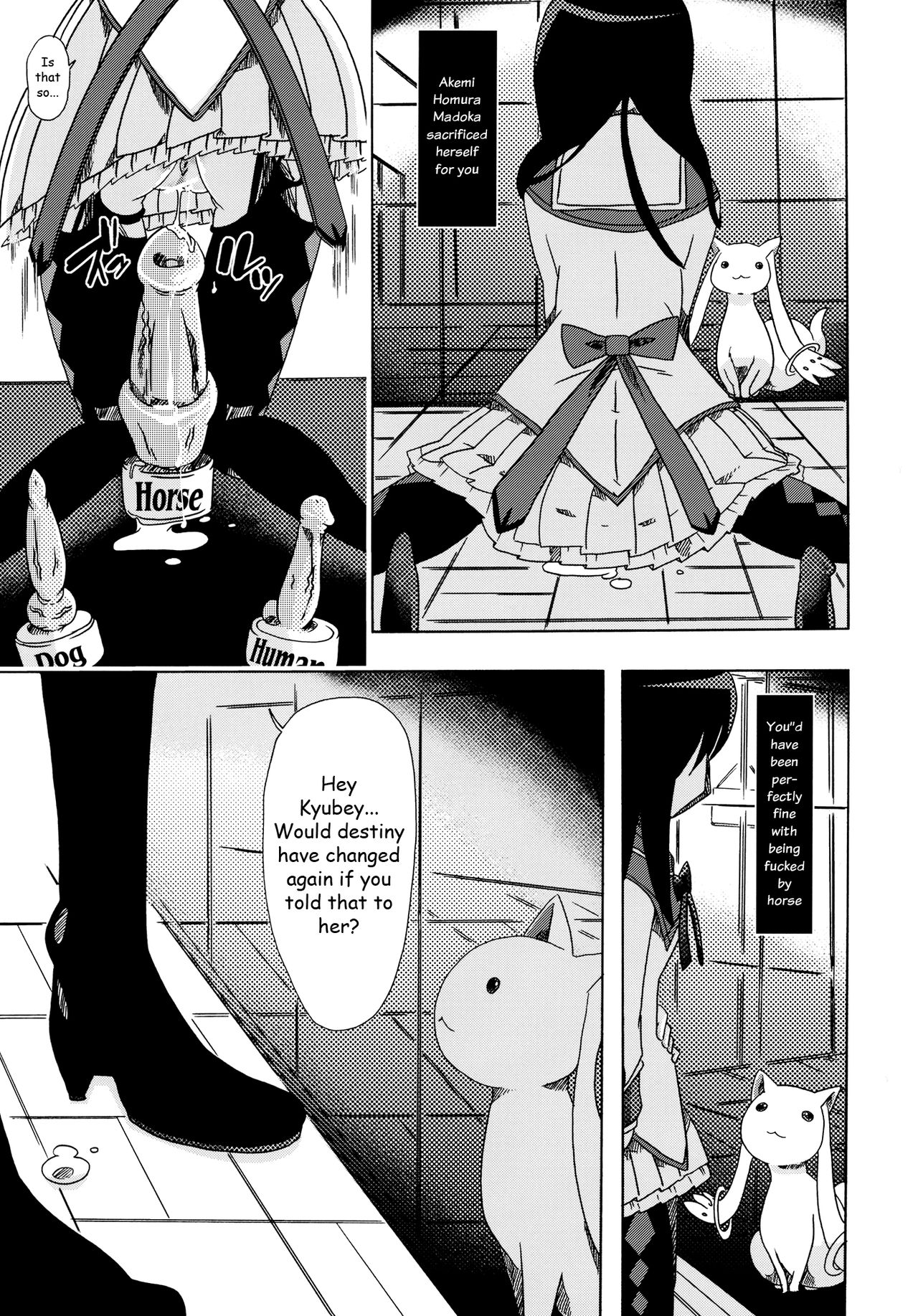 Bestiality Series — Hardcore Animal Fucking Magical Girl Gangbang [C80] [PLECO (Chikiko)]