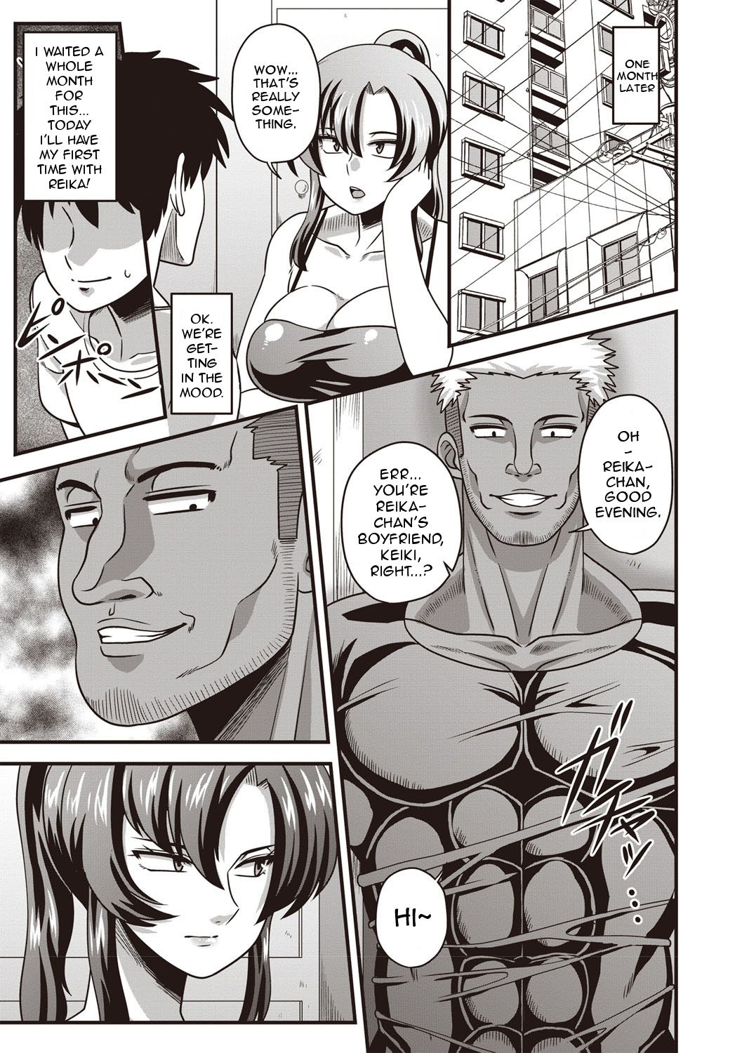 Big Dick Series — Completely Overwhelmed by That Massive Cock [COMIC Masyo 2019-04]