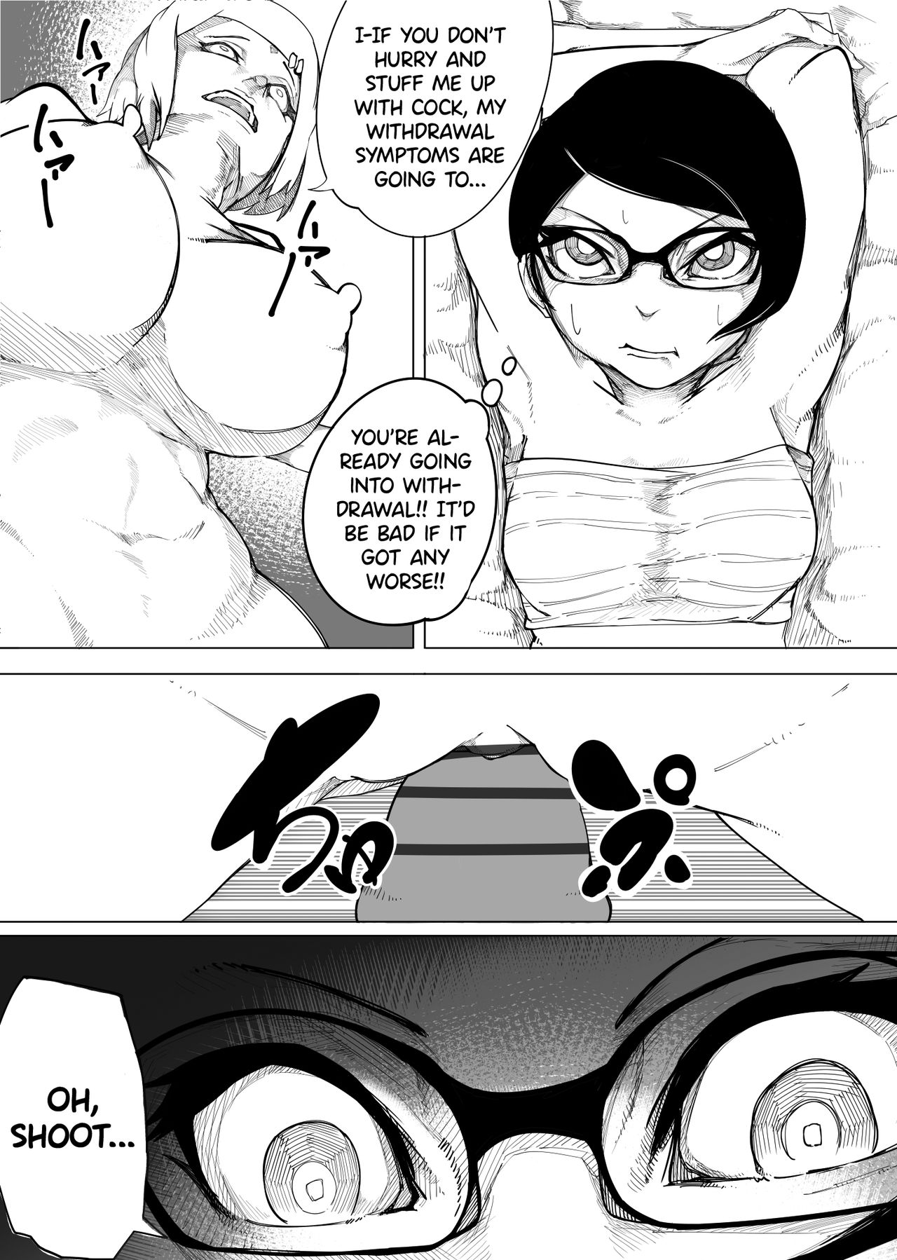 Big Tits Mom And Futa Daughter Series — Sakura Gets Fucked By Futanari Sarada’s Strapon Dick [RAMU]