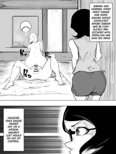Big Tits Mom And Futa Daughter Series — Sakura Gets Fucked By Futanari Sarada’s Strapon Dick [RAMU]