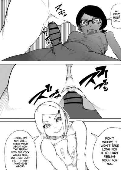 Big Tits Mom And Futa Daughter Series — Sakura Gets Fucked By Futanari Sarada’s Strapon Dick [RAMU]