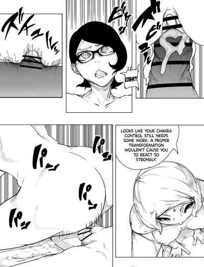 Big Tits Mom And Futa Daughter Series — Sakura Gets Fucked By Futanari Sarada’s Strapon Dick [RAMU]