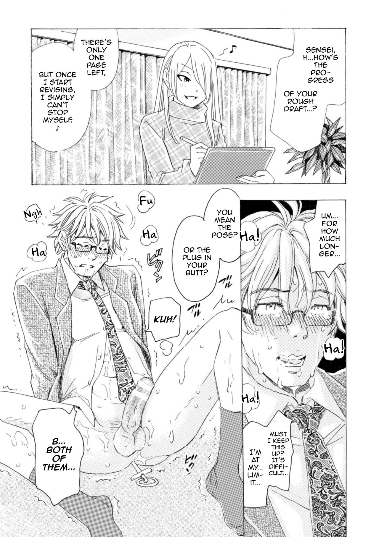 BL Series — My BL Comic’s Fag Bitch Editor is the Model