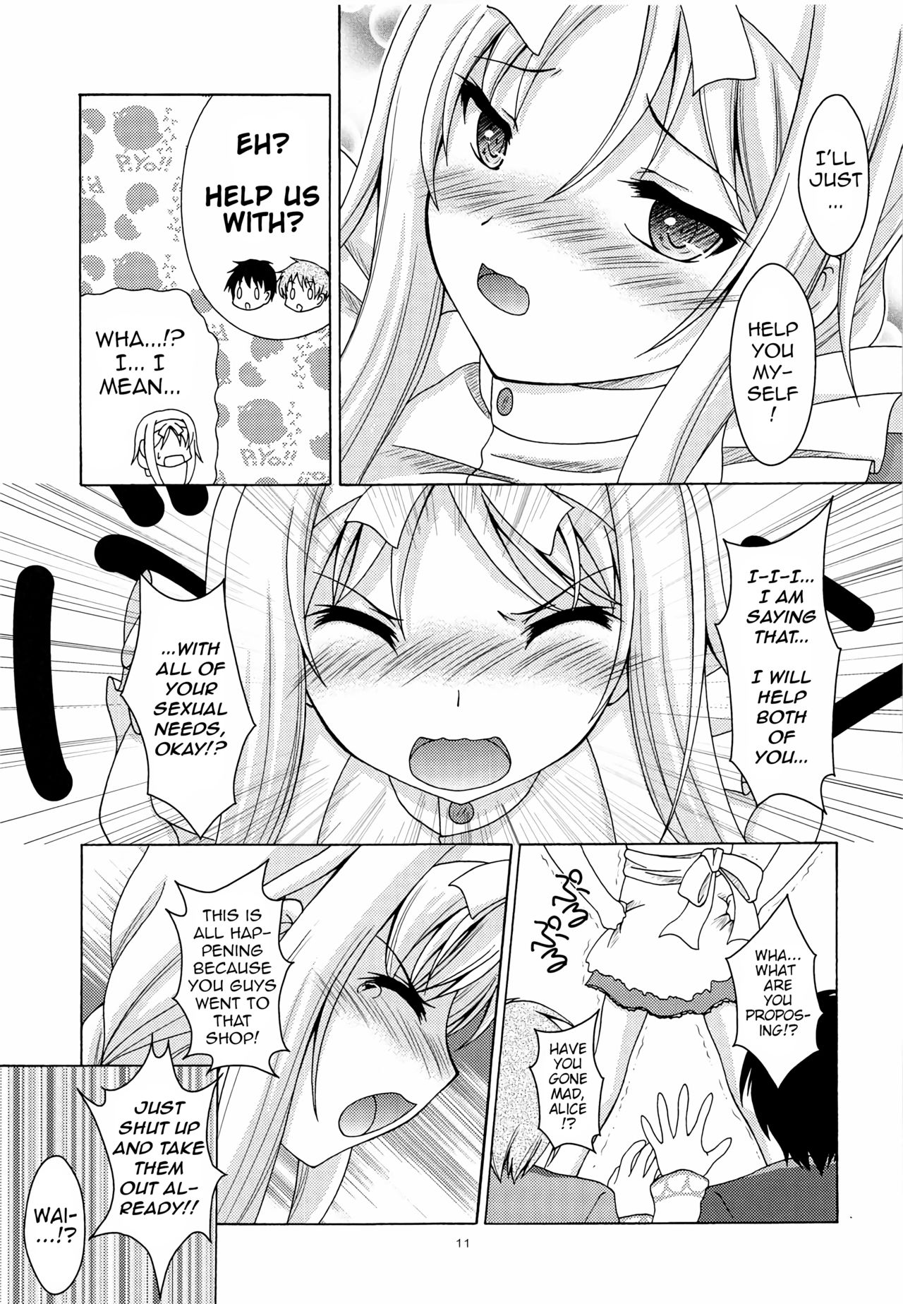 Blonde Series — Alice’s Wet Dream Creampie Fuck [Sword Art Online]