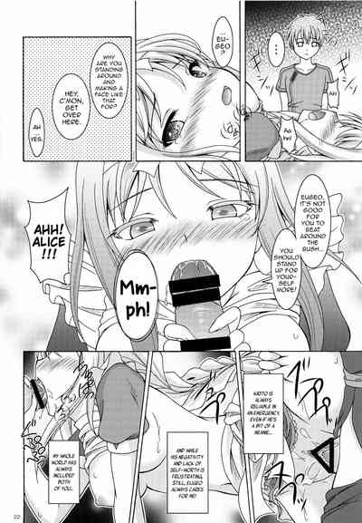 Blonde Series — Alice’s Wet Dream Creampie Fuck [Sword Art Online]