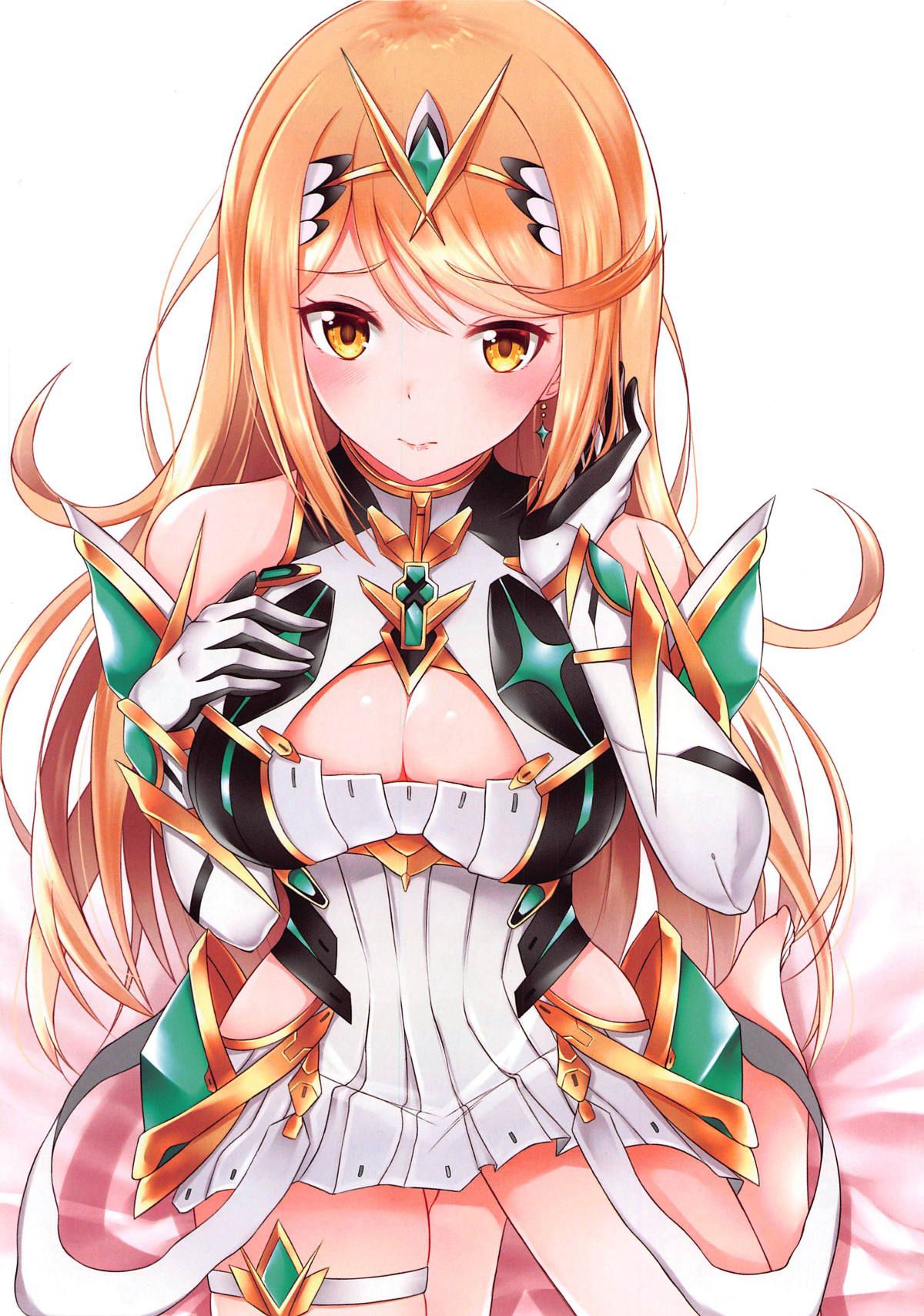 Blonde Series — Mythra’s Secret: Hardcore Fucking and Explicit Doujin Sex Scene [C96 astemio TaKe]