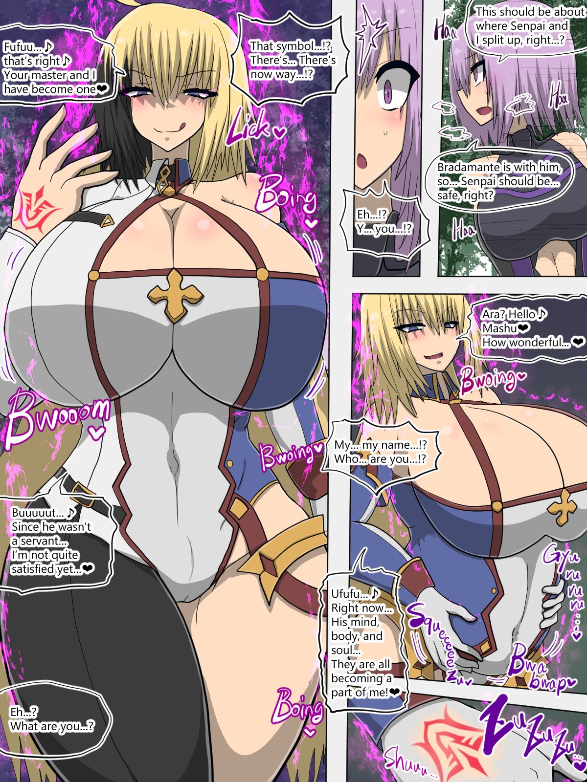 Blowjob Series — Shadow Servant Swallows Cock Deep Throat Deepthroat [REIA]