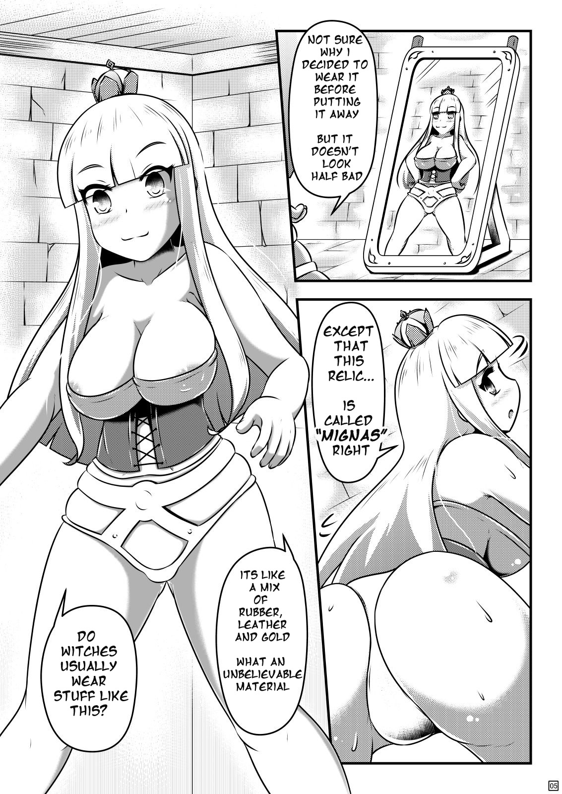 Bondage Series —  Princess Endures Growing Chastity Belt While Desperately Needing To Excrete Waste [Shiroi Shinoshino (Shinoda Kazuhiro)]