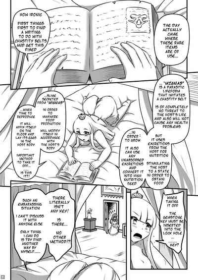 Bondage Series —  Princess Endures Growing Chastity Belt While Desperately Needing To Excrete Waste [Shiroi Shinoshino (Shinoda Kazuhiro)]