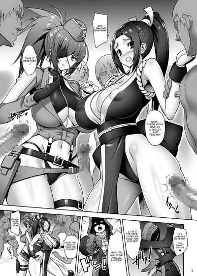 Bouncy Battle Series — Fierce Fighting Girls Get Naked And Fucked Hard [Dangan Honey (Onomeshin)]