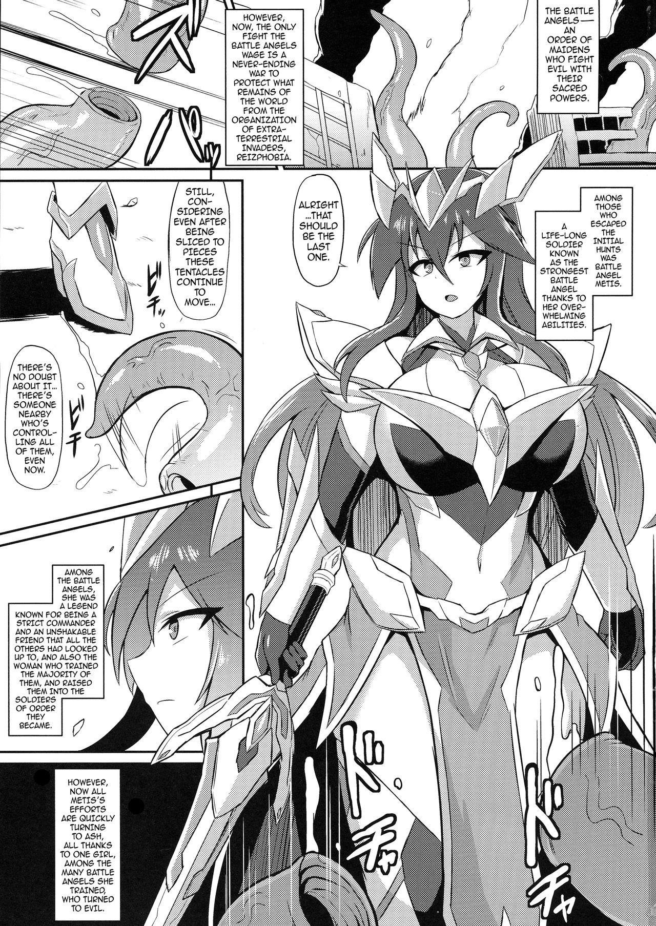 Brainwashing Series — Battle Angel Metis The Noblest Maiden Falls to Mind Control and Depraved Corruption [Seisen Hime Metis]