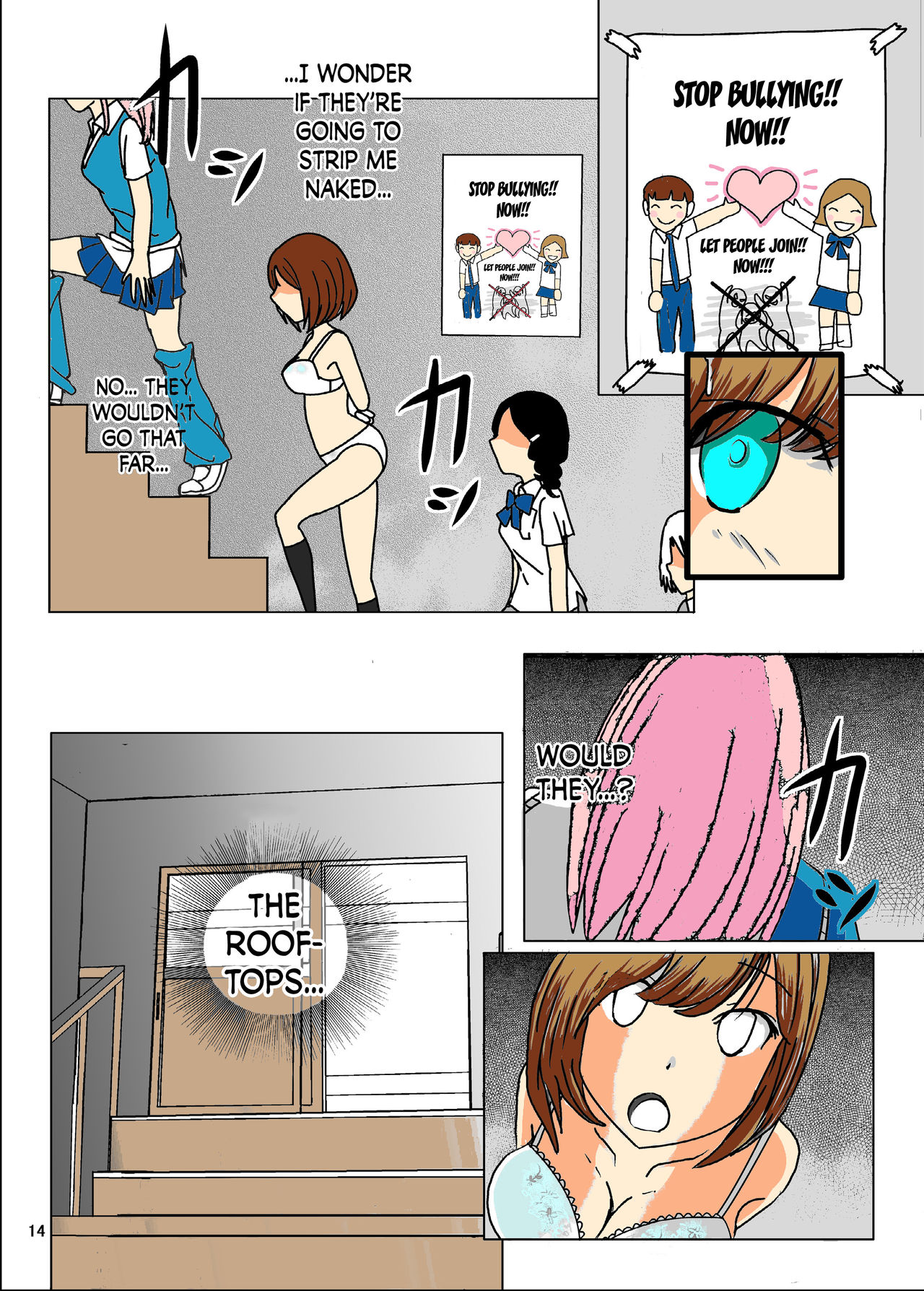 Bullying Victim Series — Daily Life of a Naked Harassed Girl [dressblackheulee (BlackBaka)]