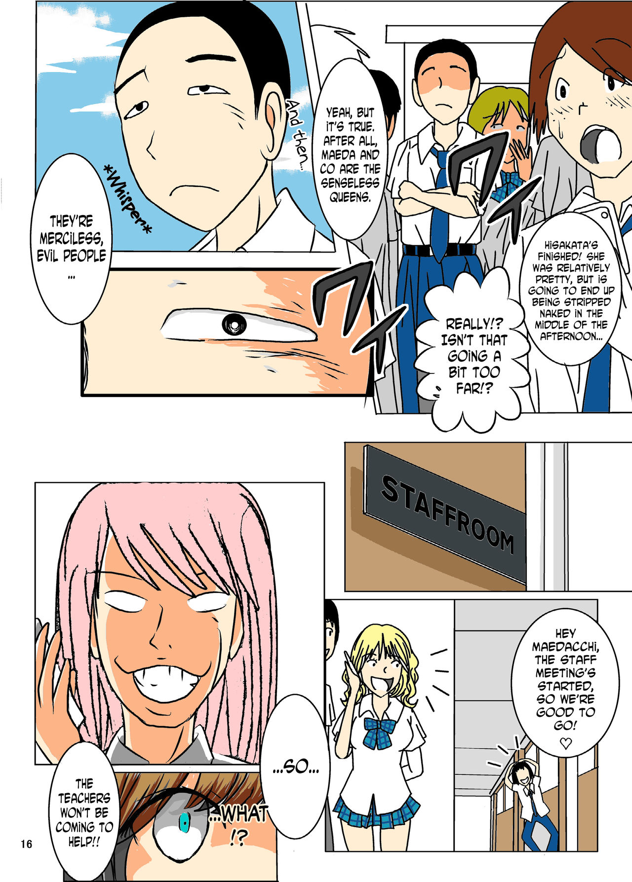 Bullying Victim Series — Daily Life of a Naked Harassed Girl [dressblackheulee (BlackBaka)]