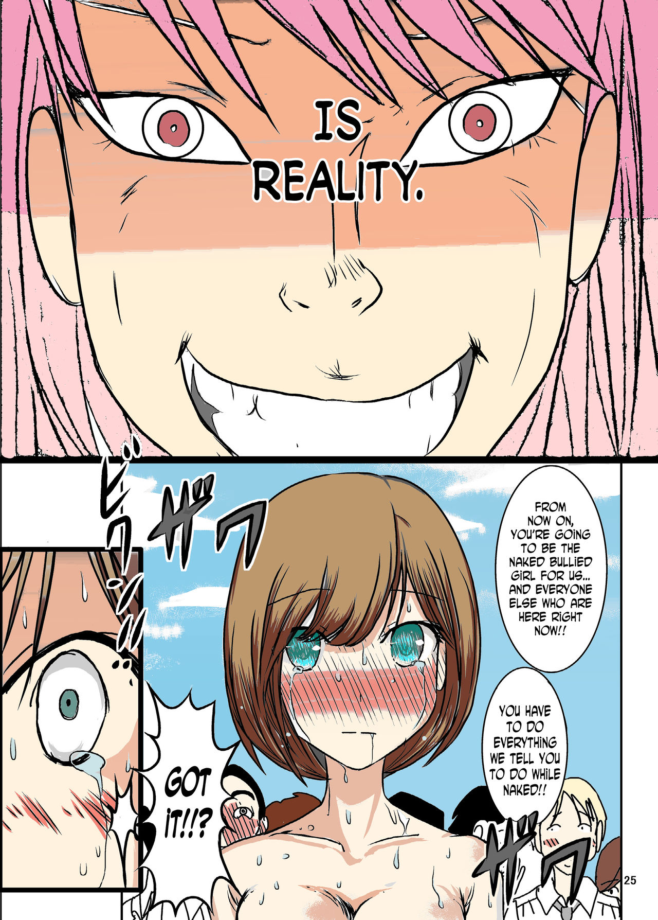 Bullying Victim Series — Daily Life of a Naked Harassed Girl [dressblackheulee (BlackBaka)]