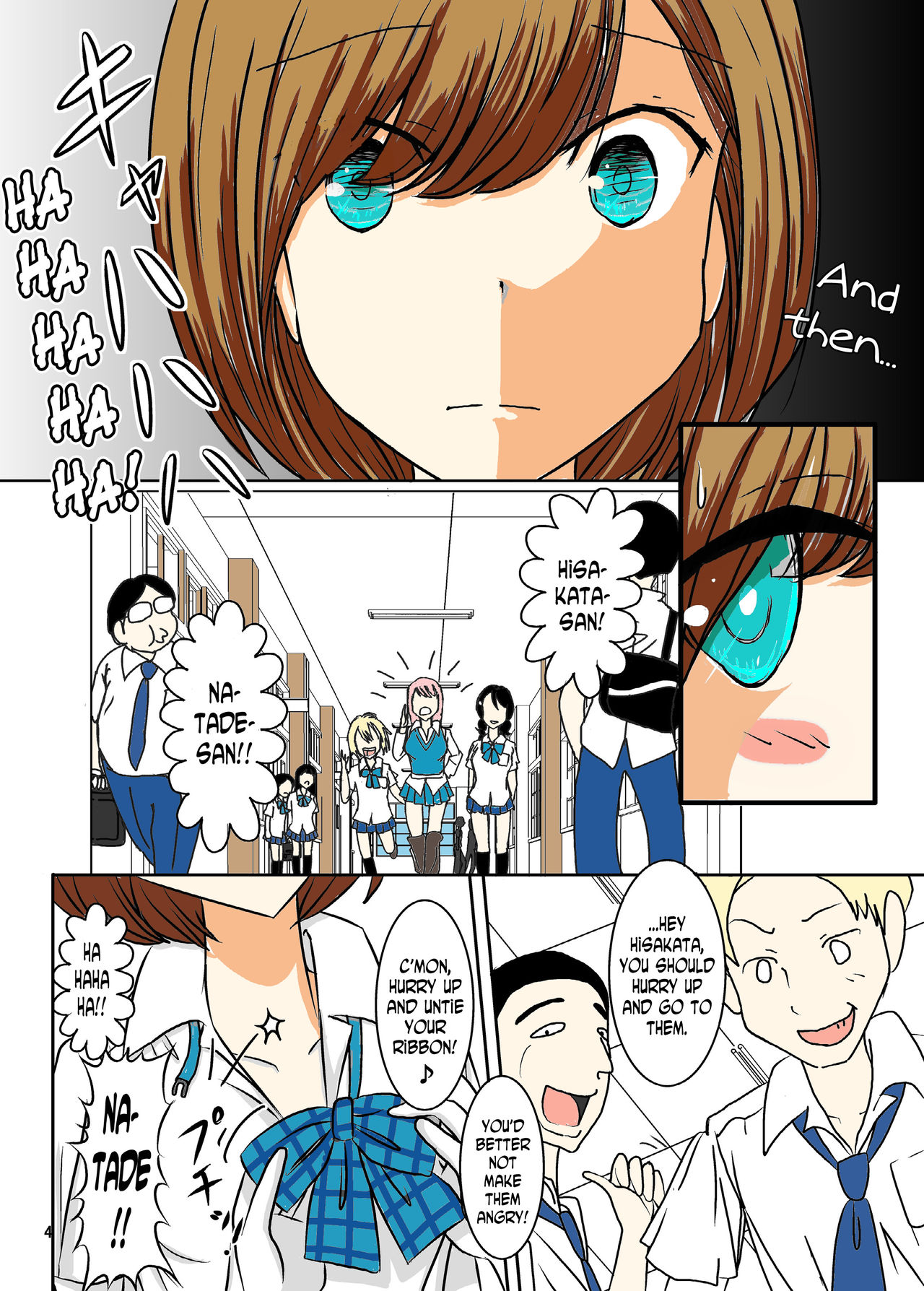 Bullying Victim Series — Daily Life of a Naked Harassed Girl [dressblackheulee (BlackBaka)]