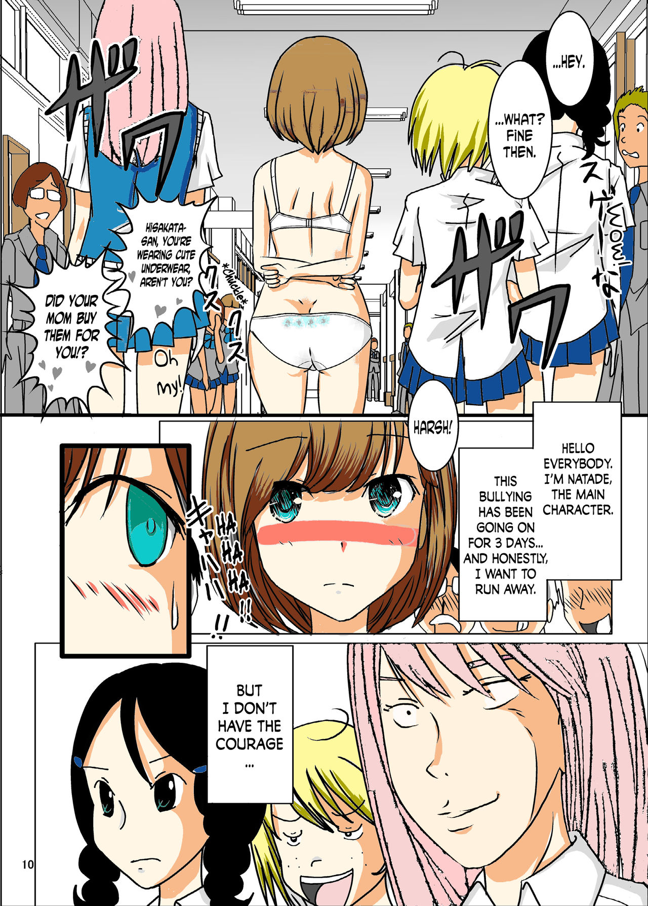 Bullying Victim Series — Daily Life of a Naked Harassed Girl [dressblackheulee (BlackBaka)]