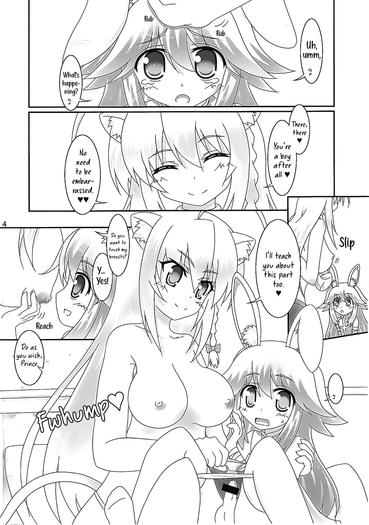 Bunny-Ear Prince Series — A Book Where the Bunny-Ear Prince Is Taught Not Just the Sword But Also How to Fuck [Nanoha DAYS 4] [Serenta (BOM)]
