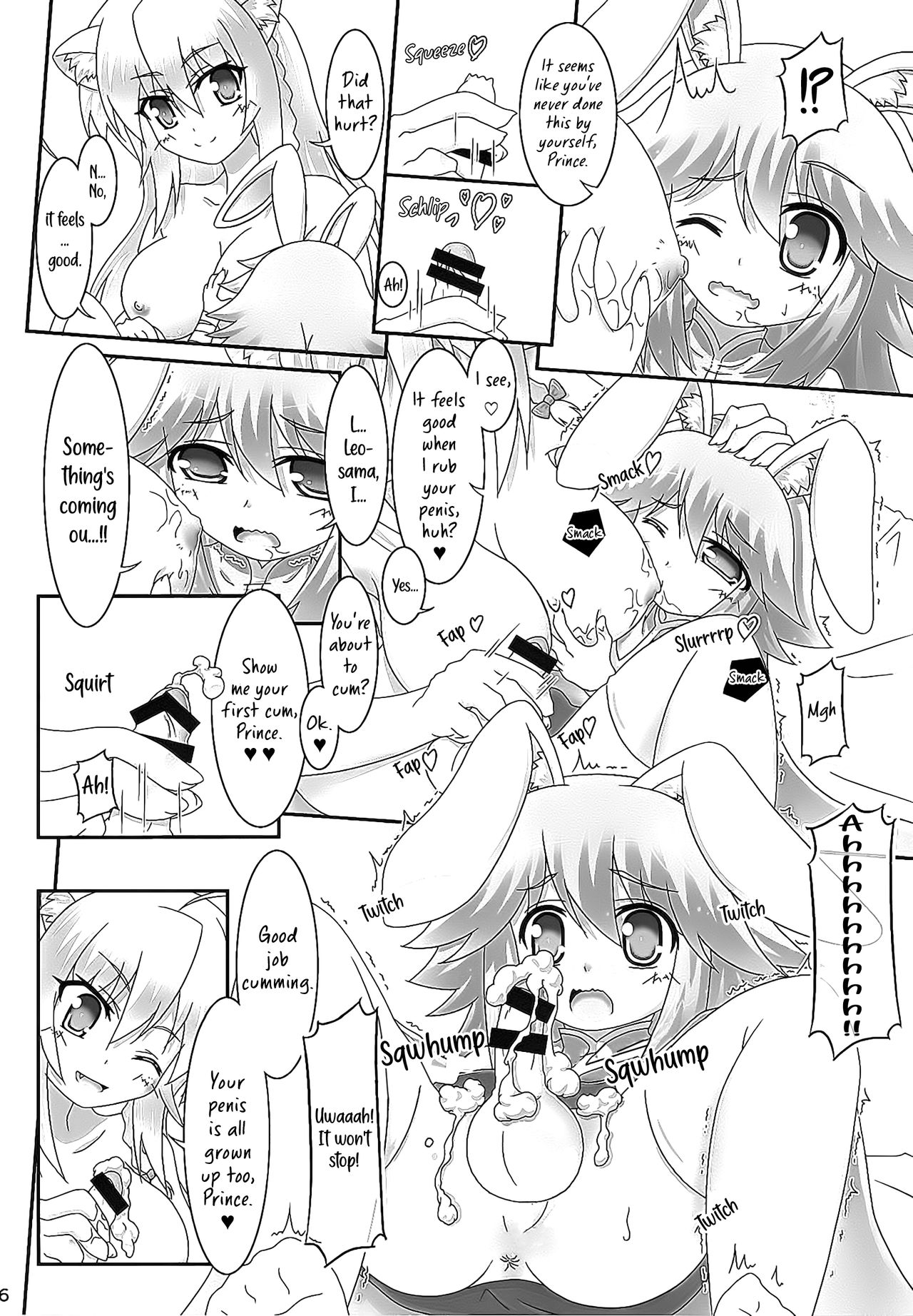 Bunny-Ear Prince Series — A Book Where the Bunny-Ear Prince Is Taught Not Just the Sword But Also How to Fuck [Nanoha DAYS 4] [Serenta (BOM)]