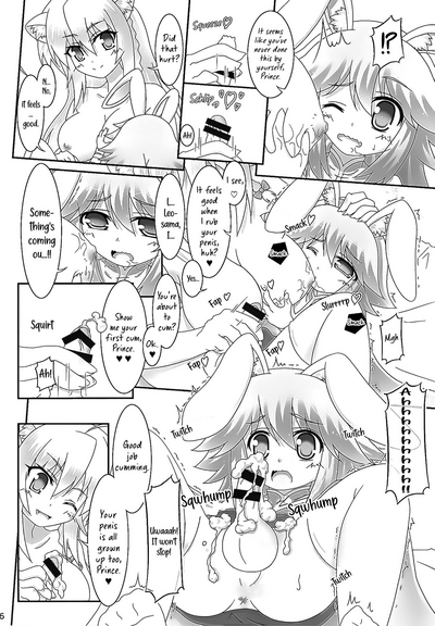 Bunny-Ear Prince Series — A Book Where the Bunny-Ear Prince Is Taught Not Just the Sword But Also How to Fuck [Nanoha DAYS 4] [Serenta (BOM)]