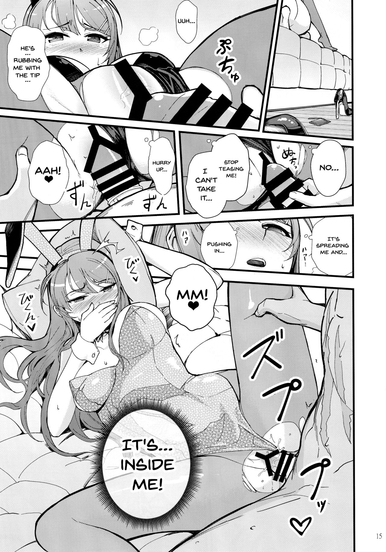 Bunny Girl Series —  Bunny Costume Fuck Session  Raw Pussy Penetration  [C95 Kayoudou Matsuka English Doujins.com]