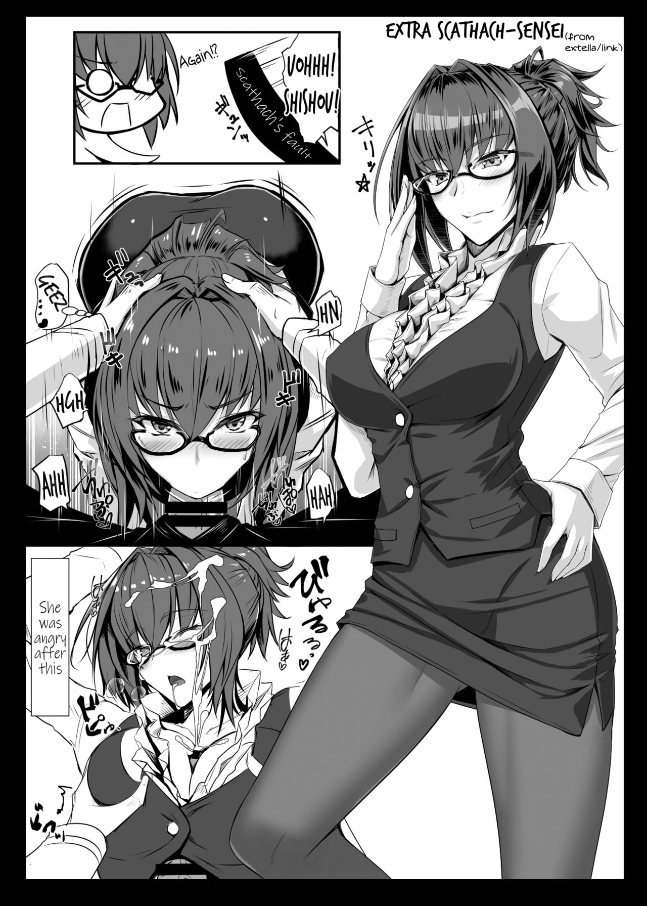 Bunny Girl Series — TateSweater Bunny April Gets Fucked Hard In Cosplay [Kuroshiro Desire (Akitsuki Karasu)]