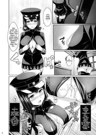 Busty Series — Akitsu Maru Milk Milking Inspection KanColle Hentai [C87 Uni no Tane Uni8] {Hennojin}