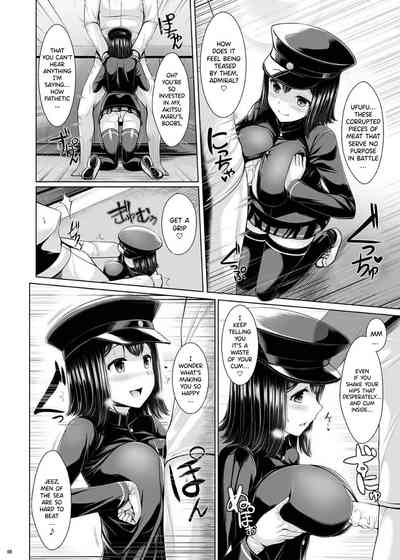 Busty Series — Akitsu Maru Milk Milking Inspection KanColle Hentai [C87 Uni no Tane Uni8] {Hennojin}