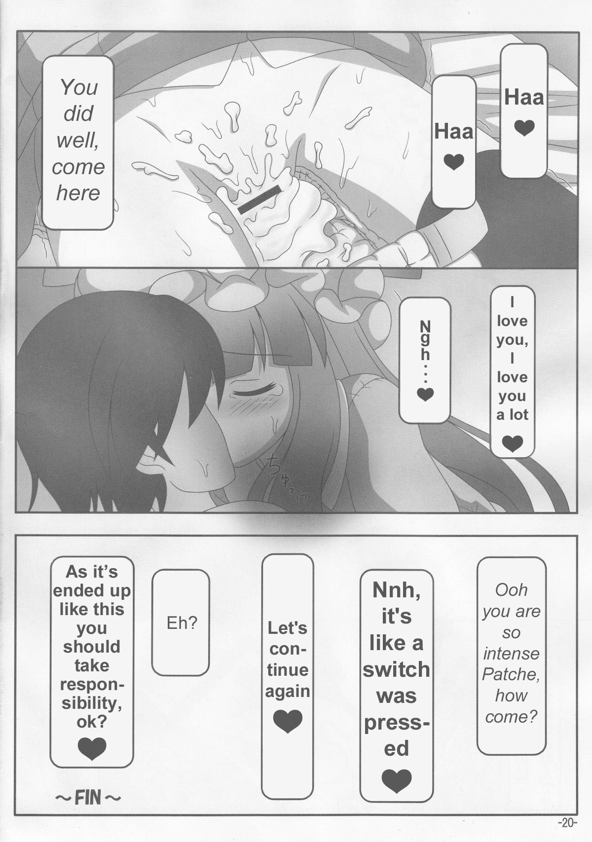 Busty Series — Patchouli Knowledge Gets Fucked Hard in Her Library 3  [Reitaisai 9 Lemegeton U5461 no Diavola Stolas Touhou Project English]