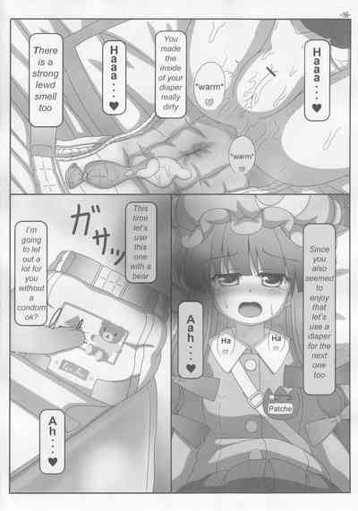Busty Series — Patchouli Knowledge Gets Fucked Hard in Her Library 3  [Reitaisai 9 Lemegeton U5461 no Diavola Stolas Touhou Project English]
