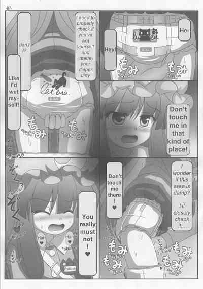 Busty Series — Patchouli Knowledge Gets Fucked Hard in Her Library 3  [Reitaisai 9 Lemegeton U5461 no Diavola Stolas Touhou Project English]