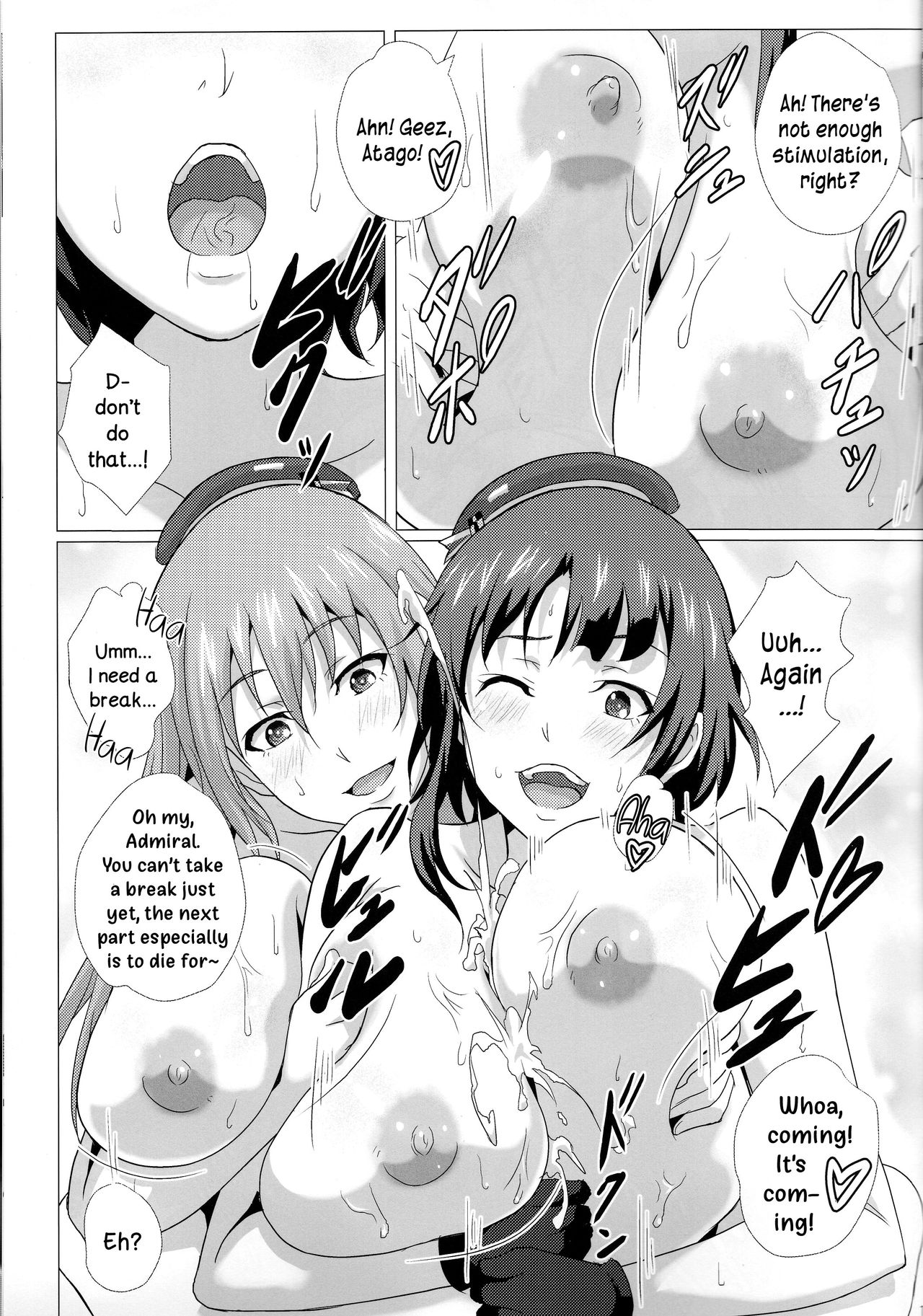 Busty Sisters Series — Two Big Titted Sisters Give a Double Boob Job and Titty Fuck