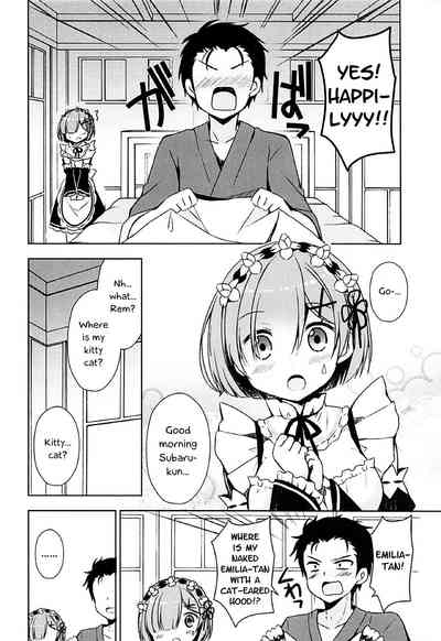 Catgirl Series —  Shall I make Rem-nyan go Nyan Nyan?  [C93 moriQ Mori Airi]