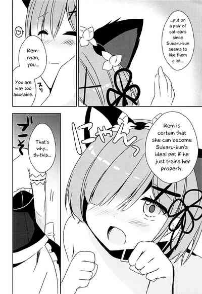 Catgirl Series —  Shall I make Rem-nyan go Nyan Nyan?  [C93 moriQ Mori Airi]