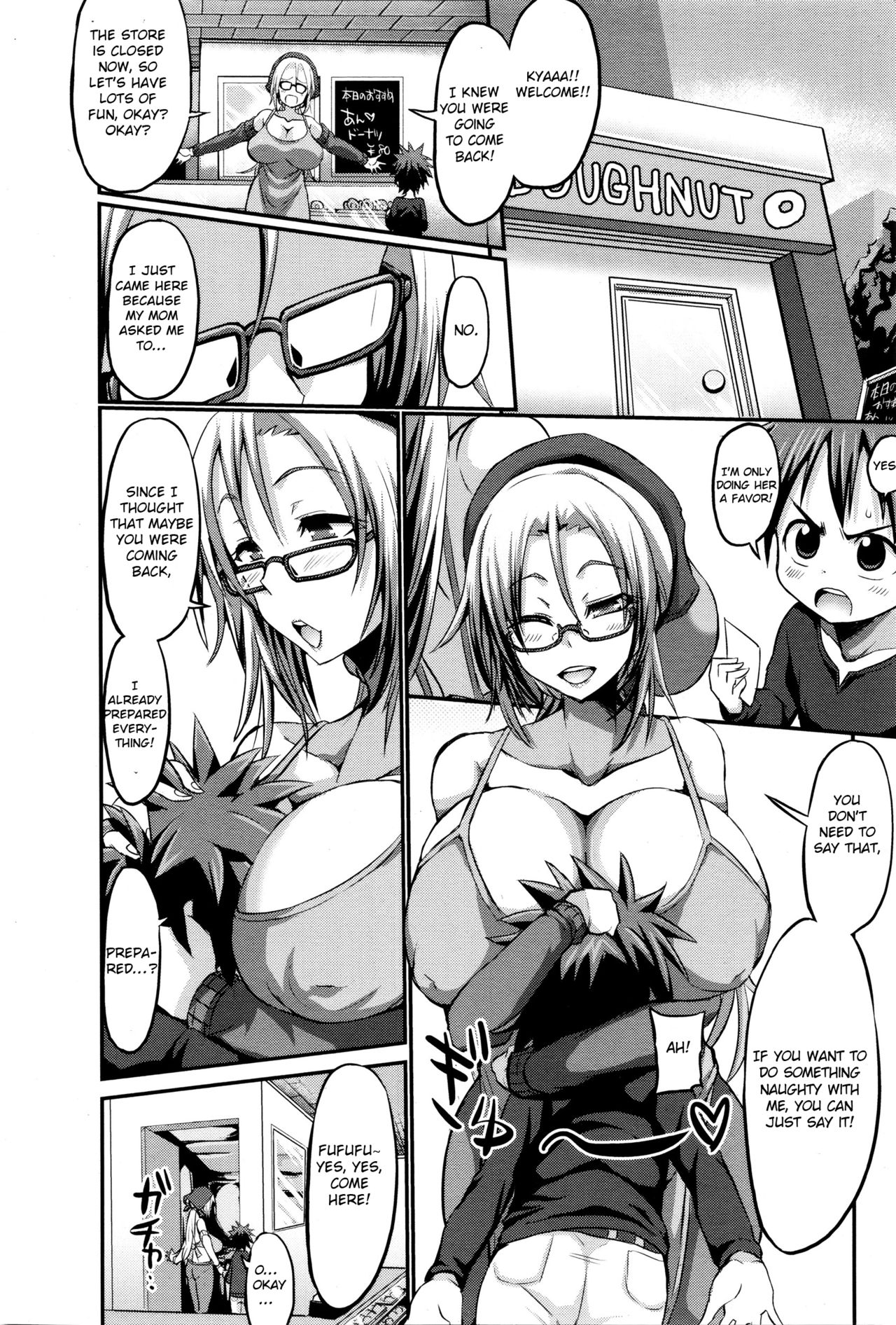 Cheating Series — Forbidden Donut Shop Lady Fucks Customer in the Back Room [Bu-chan]